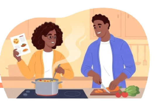 You cook